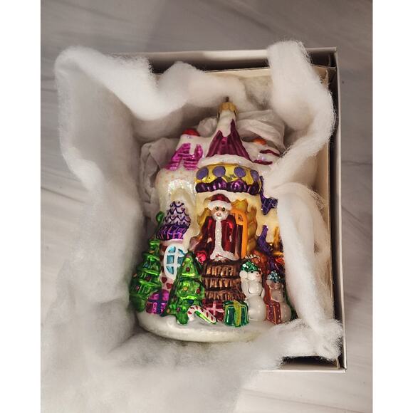Retired, Vintage Christopher Radko "Candy Castle" Ornament 1998 #98-SP-36 - Picture 8 of 10